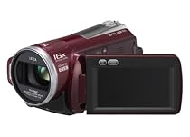 Panasonic HDC-SD20 High Definition Flash Memory Camcorder With Intelligent Auto Mode & 16x Optical Zoom - Red