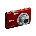 Nikon Coolpix S2500 Digital Camera - Red (12MP, 4x Optical Zoom) 2.7 inch LCD