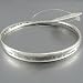 Christian Lord's Prayer Silver Bangle Bracelet