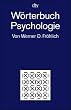W�rterbuch Psychologie