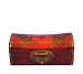 Jewelry : Handmade Tibetan Leather Jewelry Box Mythical Dragons Design