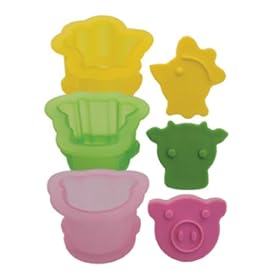 Tovolo Farmyard Ice Cream Sandwich Molds, Set of 3