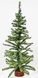24 Artificial Pine Christmas Tree on Wood Base