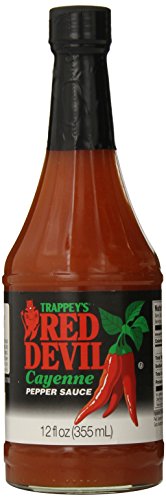Trappey's Red Devil Cayenne Pepper Sauce, 12 Ounce Bottle (Pack of 6)