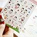 Nakimo 24 Sheets Various Style Diary Planner Decoration Sticker Scrapbooking Craft Sticker