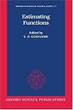 Estimating Functions (Oxford Statistical Science Series)