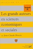 Les grands auteurs en sciences �conomiques et sociales