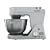 Krups KA950 Kitchen Machine Mixer with Built In Scales, Silver