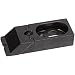 Te-Co 33805 Nuzzler Black Oxide 1018 Steel Low Grip Edge Clamp, 1/2" Bolt Size, 3-5/16" Length x 1-1/2" Width x 3/4" Height