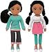 Ty Girlz Set of Both Obama Girls Plush Dolls Sweet Sydney and Marvelous Mariah