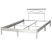 Silver Bed Frame - Queen