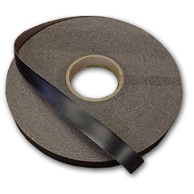 Black Melamine Poly Edge Banding Tape 13 16'' 250' Roll by