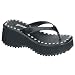 Demonia Shoes Women's FLIP-02 2 1/2 Sandal