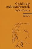 Gedichte der englischen Romantik. - Raimund Borgmeier