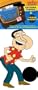 Family Guy Quagmire Antenna Topper/Refrigerator Magnet