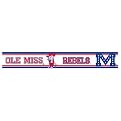 Ole Miss Rebels Wall Border - Set of 2