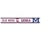Ole Miss Rebels Wall Border - Set of 2