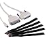 Hama Velcro Cable Tie Set of 5 Black  from Hama