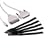 Hama Velcro Cable Tie Set of 5 Black