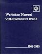 Volkswagen 1200 Workshop Manual: 1961-1965, Types 11, 14 & 15 (Volkswagen)