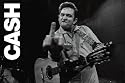Johnny Cash Poster ~ Giving the Finger ~ San Quentin ~ 24x36"