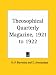 Book Theosophical Quarterly Magazine, 1921 to 1922