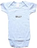 BILLY - Name-Series - White, Blue or Pink Onesie / Baby T-shirt