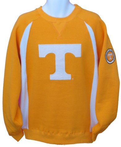 Buy Men`s Tennessee Volunteers Class Act Big Logo Crewneck Sweatshirt