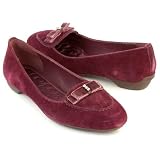 Coach Lidia Plum flats