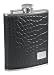 New - Gator Black Leather 8oz Flask - VF1184