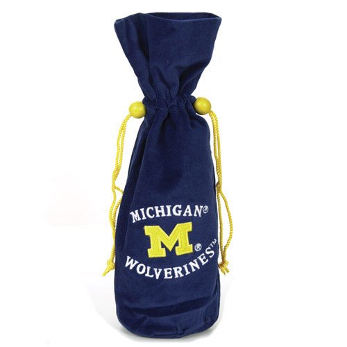 Michigan Wolverines NCAA Drawstring Velvet Bag (14)