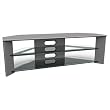61" DLP TV Stand In Silver Finish By Ameriwood Furniture