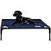 Kakadu Pet Elevated Pet Cot, Marine (Blue) - Medium, 30" x 24" x 7"