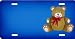 AIRBRUSHED LICENSE PLATES -TEDDY BEAR License Plate - #710