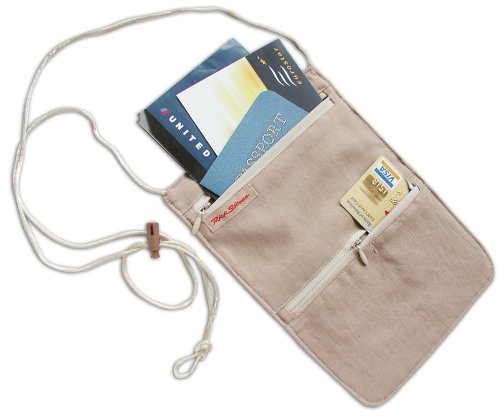 Rick Steves Silk Neck Wallet