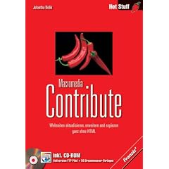 Macromedia Contribute, m. CD-ROM
