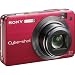 Sony Cybershot DSCW150/R 8.1MP Digital Camera with 5x Optical Zoom with Super Steady Shot (Red)