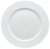 Rings White Porcelain 12-Inch Platter