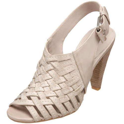DKNY Women's Bay K1005138 Slingback Sandal,Natural,5.5 M US