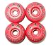 Skateboard WHEELS 52mm RED TGM