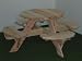 Round Childs Picnic Table