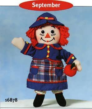 Raggedy Ann Dolls of the Month September
