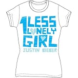 JUSTIN BIEBER SHIRTS - EXCLUSIVE - ONE LESS LONELY GIRL! BEST PRICE!