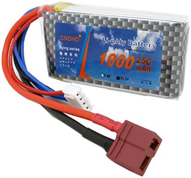 CNDHD Flying Series 11.1V 25C 1000MAH 5C 3S Lipo Battery Li-Poly AKKU Power for RC Aircraft Helicopter Drone