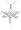 Sterling Silver Cubic Zirconia Dragonfly Pendant