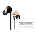 Earphones, NOOT PRODUCTS® NOOTBUDS ND-T2-Gold Premium Earbuds [Noise Isolating] with Mic Stereo headphone | Earphone - Made for iPhone | iPod | iPad | Android Smartphone | MP3 Players - 24 Month Warranty