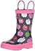 Hatley Girls' Little Printed Rain Boot, Nordic Apples, 11 US Child