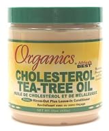 Africa's Best Organic Cholesterol Tea Tree Conditioner 15 oz. Jar (Case of 6)