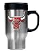 Chicago Bulls Stainless Steel Travel Mug  (Primary Logo)