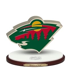 Minnesota Wild Team 3D Logo Ornament NHL Hockey Fan Shop Sports Team Merchandise